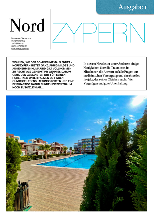 Nordzypern Newsletter Ausgabe 1